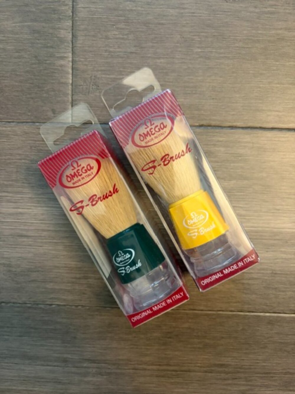 Omega Synthetic Shaving Brush- Made in Italy